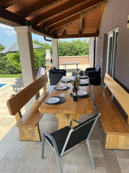 Вілла Modern House With Private Pool Zminj Екстер'єр фото